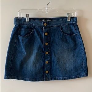Express Denim Skirt